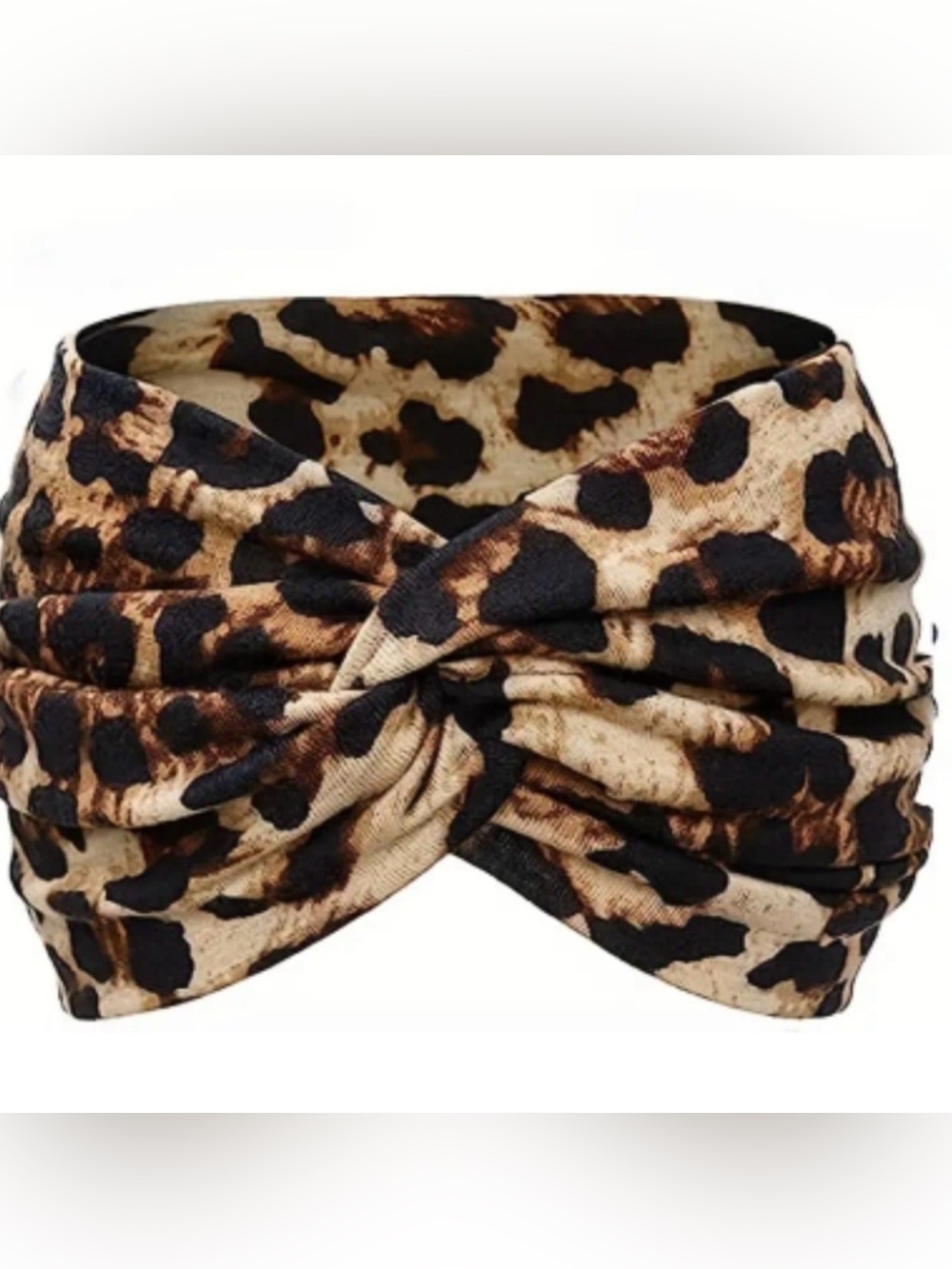 🌟Free w/purchase🌟 Leopard print knotted headband
